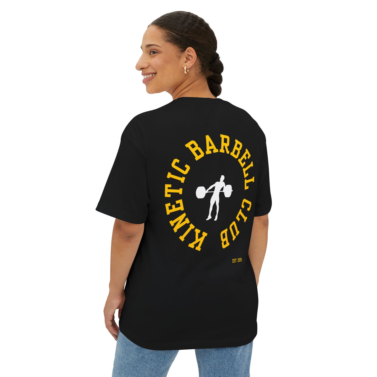 Unisex Oversized Black T-Shirt